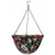 Gardener Select 14" Hanging Basket Black Red Fabric Coco Liner 6/CS