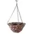 Gardener Select 12" Hanging Basket Round Brown Wicker 3 Strand Hanger 12/CS