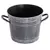 Gardener Select 8" Bucket Planter Antique Black 8"x6.3"x6.5" 12/CS
