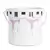 Gardener Select 4" Zinc Paint Pattern Planter Pink 3.9"x3.9"x3.7"