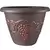 Grower Select 18.00 Grapevine Pot Black With Red Wash Each 410/PL, 18.11in OD x 18.11in H x 13.78in Base, 10.3Gal