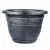 Grower Select 14.00 Kacey Planter Silver Wash 18 Liter 4.76gal 24/CS - 15.98in OD x 11.22in H