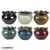 MCarr 12pc Self Watering Scallop Pot Mixed Asst
