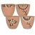 MCarr 81PC Natural Clay Mixed Planter Plt