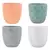 MCarr 16PC 5" Small Floral Planter Set Mixed