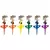 Dramm Colorstorm Impulse Stake Sprinkler Assorted Colors
