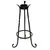 E-V Victorian Globe Stand Black for 10"-14" Globes