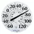 Headwind 12.5" EZ Read Dial Thermometer White