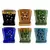 MCarr 6PC 8" Tall Floral Orchid Pot Mixed Asst