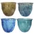 MCarr 24PC Palm Leaf Planter Plt Mix Colors