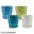 MCarr 8PC 6.3" Cache Pot Set W/Saucers