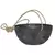 Artstone Napa 12" Hanging Bowl Black