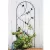 Panacea 72" Perched Bird Trellis Black