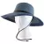 Sloggers Womens Braided Hat Grey Blue Med UPF 50+