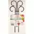 Bosmere Wren 12" Tall x 8" Wide Mini Scroll Pot Trellis