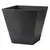 Artstone Ella 6" Square Planter Black