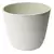 Algreen 14"x11" Round Ribbed Planter Whitesand