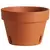 Deroma 6.7" Orchid Pot Terra Cotta Clay Case Pack