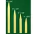 DPI 1000/4" Molded Plastic Labels Yellow