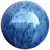MCarr 12" Sphere Falling Blue