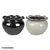MCarr 4pc Self Watering Scallop Pot Mixed Asst