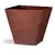 Artstone Ella 8" Square Planter Rust