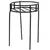 Panacea 15.5" Contemp Plant Stand Black