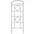 AGW 65"x25" Arch Trellis Black