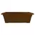 HC 28" Romana Deck Planter Chocolate Akro Mils