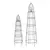 Deer Park Arch Top Topiary Set Of 2 Sizes