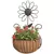 Deer Park Daisy Wall Basket With Coco Liner