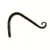 Hookery 6" Angled Hanger W/ Upturned Hook