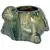 MCarr 13.4" Turtle Planter Navy Cream