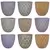 MCarr 81pc Round Planter Pallet Mixed Colors