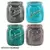MCarr 16PC 5.1" Mason Tall Jar Set