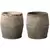 MCarr 48pc Tall Barrel Planter Pallet Rustic Blue