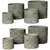 MCarr 72pc Mixed Planter Pallet Blackish Green