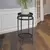 Panacea 20" New Age Embossed Plant Stand Matte Black