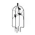 Panacea 24" Perching Bird Pot Topper