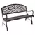 Painted Sky Bench Flora Iron