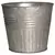 Robert Allen 4" Galvanized Round Planter