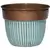 Robert Allen 6" Bella Class Planter Stripes Copper