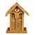 Perky Pet Wood Mountain Chapel Feeder Hang Or Post Mount