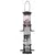 Audubon 15" Green Plastic 6 Port Seed Tube Feeder