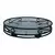 Deer Park 17" Low Profile Deep Saucer Caddy Black