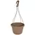Grower Select 12.00 Twist Hanging Basket 2.32gal Mocha Bulk 1932/PL Cap Dish and Hanger sold Separate