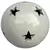 MCarr 12" Sphere W/Stars Light Cream