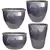 MCarr 26pc Mixed Planter Pallet Eggplant