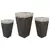 MCarr 15pc Tall Smooth Planter Pallet Volcanic Falling Brown