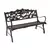 Painted Sky Bench Koi Iron
